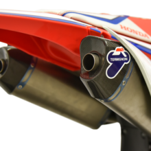 HONDA CRF250 “RACING KIT” CROSS FULL SYSTEM KIT-DOUBLE -COLLECTOR – TITANIUM
