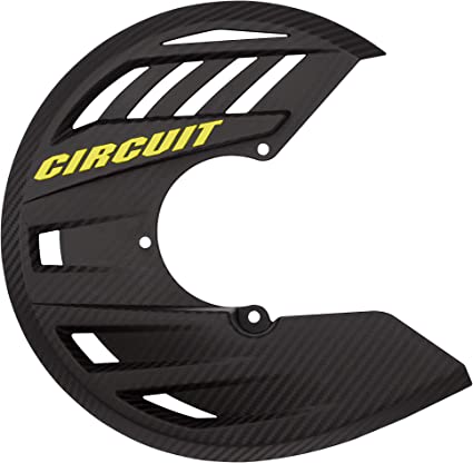 Cover disc  CIRCUIT Carbon/Yellow