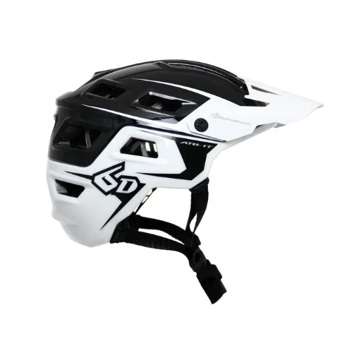 Mountain Bike Helmet Black/White (Extra Small to Small) EVO